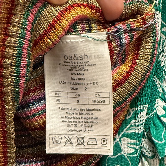 ba&sh Multicolor Striped Knit Top - Picture 5 of 5